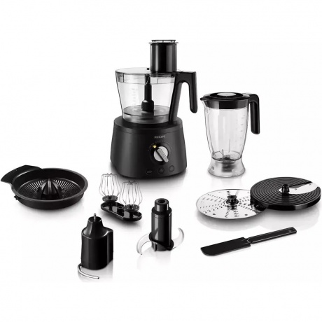 Кухонный комбайн Philips HR7776/90 черный - фото 2