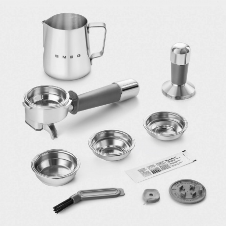 Кофемашина Smeg EGF03BLEU черная - фото 7