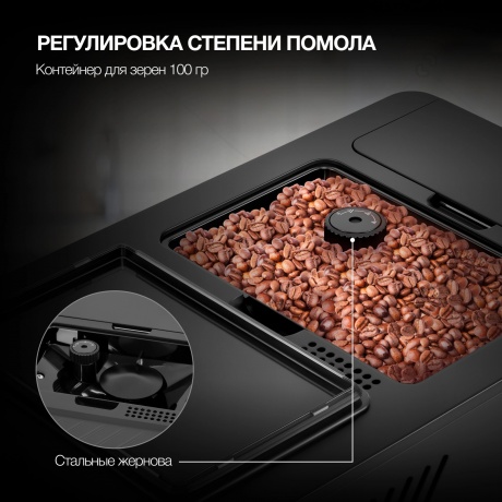 Кофемашина Hyundai HAM-5405 1350Вт черный - фото 18