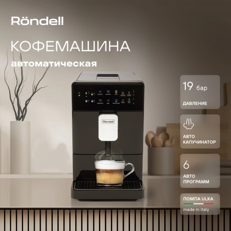 Кофемашина Rondell RDE-1115 - фото 18