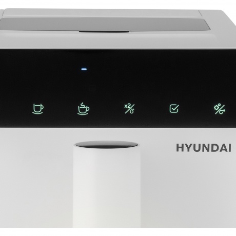 Кофемашина Hyundai HAM-4400 1350Вт белый/черный - фото 6