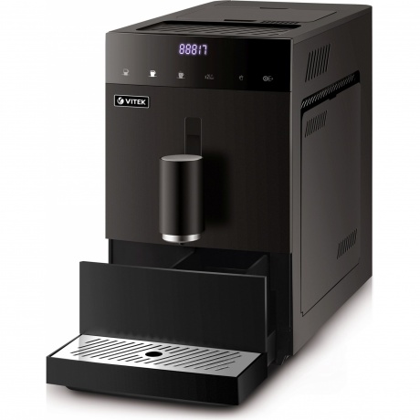 Кофемашина Vitek VT-8700 Metropolis 1350Вт черный - фото 10