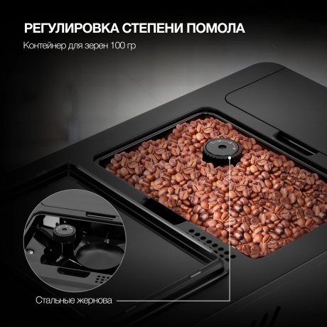 Кофемашина Hyundai HAM-4402 1350Вт черный - фото 18