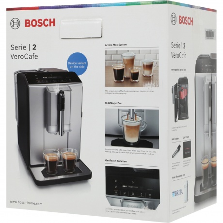 Кофемашина Bosch TIE20301 серебристый/черный - фото 19