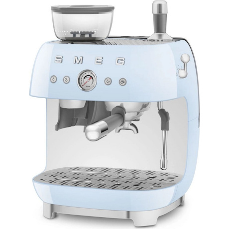 Кофемашина Smeg EGF03PBEU пастельный голубой - фото 2