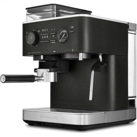 Кофемашина KitchenAid 5KES6551EBK черный чугун - фото 2