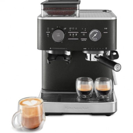 Кофемашина KitchenAid 5KES6551EBK черный чугун - фото 5