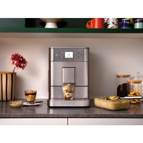 Кофемашина автоматическая KitchenAid Artisan 5KES8556ESX нержавеющая сталь - фото 9