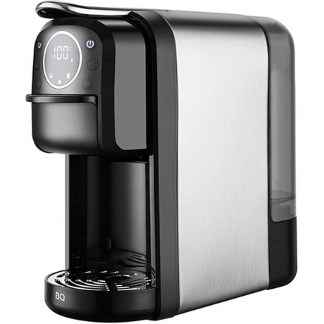 Кофеварка 4 в 1 BQ CM3004 Стальной-Черный