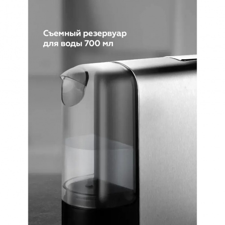 Кофеварка 4 в 1 BQ CM3004 Стальной-Черный - фото 13