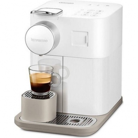 Капсульная кофемашина DeLonghi Nespresso Gran Lattissima EN640W белая - фото 14