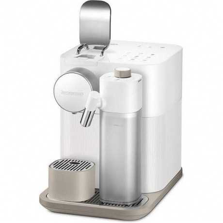 Капсульная кофемашина DeLonghi Nespresso Gran Lattissima EN640W белая - фото 8