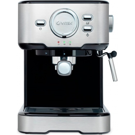 Кофеварка рожковая Vitek VT-1520, 15 Бар - фото 1