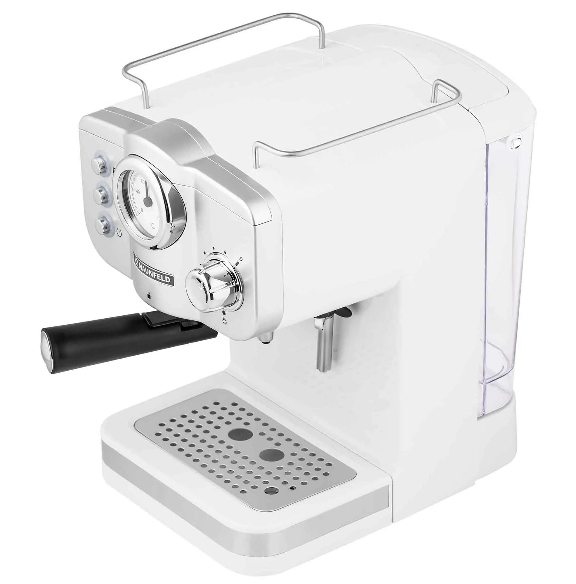 Кофеварка рожковая Maunfeld MF-735WH PRO, 15 Бар - фото 2