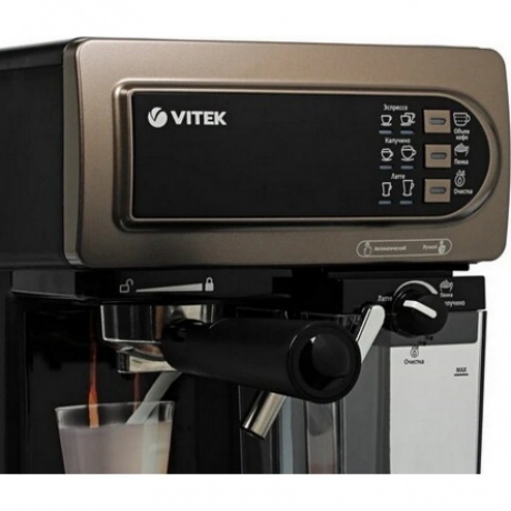Кофеварка рожковая Vitek VT-1517 BN - фото 4