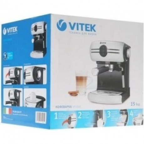 Кофеварка рожковая Vitek VT-1507 - фото 10