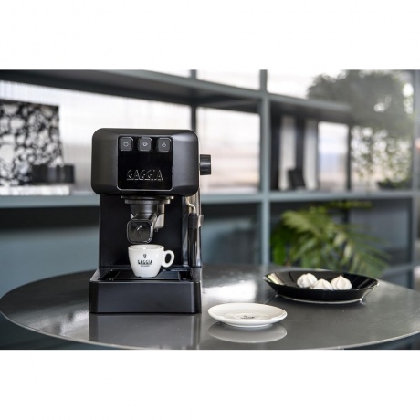 Кофеварка рожковая Gaggia Espresso BLACK - фото 11