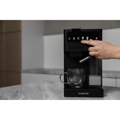 Кофеварка рожковая Garlyn Barista Compact с автоматическим капучинатором - фото 6