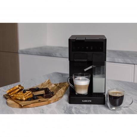 Кофеварка рожковая Garlyn Barista Compact с автоматическим капучинатором - фото 8