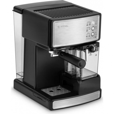 Кофеварка рожковая Vitek VT-1514 BK 1238Вт черный - фото 2