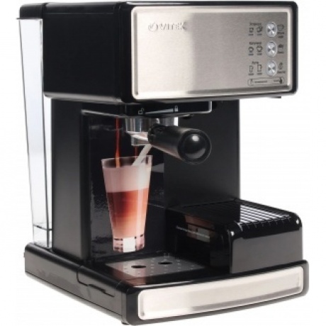 Кофеварка рожковая Vitek VT-1514 BK 1238Вт черный - фото 5