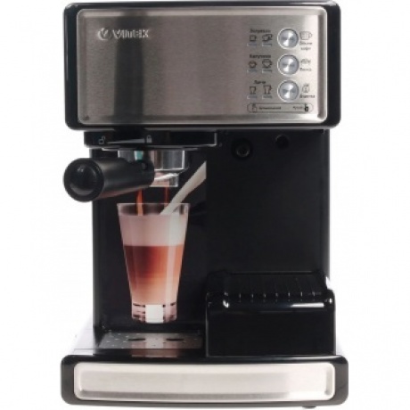 Кофеварка рожковая Vitek VT-1514 BK 1238Вт черный - фото 6