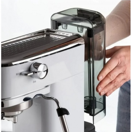 Кофеварка рожковая Ariete 1381 Espresso Slim Moderna (00M138114AR0) - фото 5