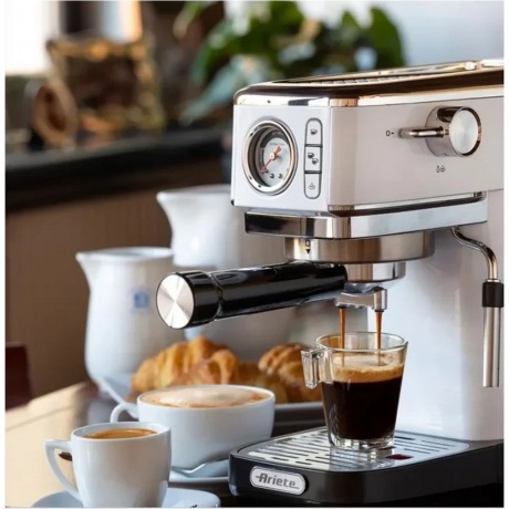 Кофеварка рожковая Ariete 1381 Espresso Slim Moderna (00M138114AR0) - фото 7