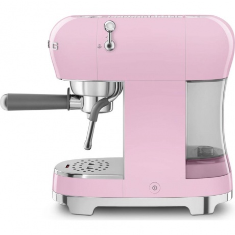Кофеварка рожковая Smeg ECF02PKEU розовая - фото 3