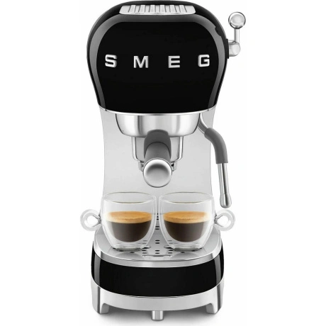 Кофеварка рожковая Smeg ECF02BLEU черная
