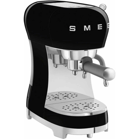Кофеварка рожковая Smeg ECF02BLEU черная - фото 3