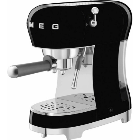 Кофеварка рожковая Smeg ECF02BLEU черная - фото 5