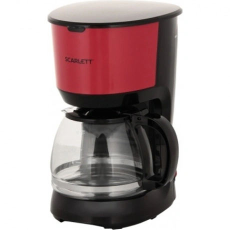 Кофеварка капельная Scarlett SC-CM33013 красный/черный