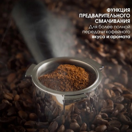 Капельная кофеварка со встроенной кофемолкой BQ CM7000 Стальной-Черный - фото 10