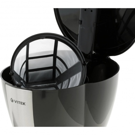 Кофеварка капельная Vitek VT-1503 900Вт черный - фото 8