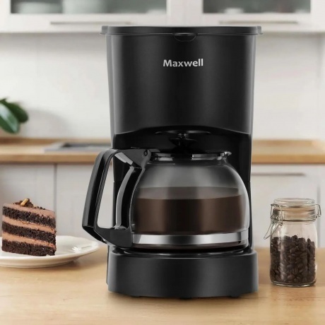 Кофеварка капельная Maxwell MW-1657 BK 600Вт черный - фото 16