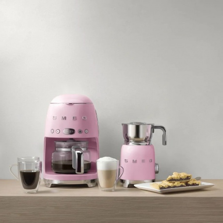 Кофеварка капельная Smeg DCF02PKEU розовый - фото 5