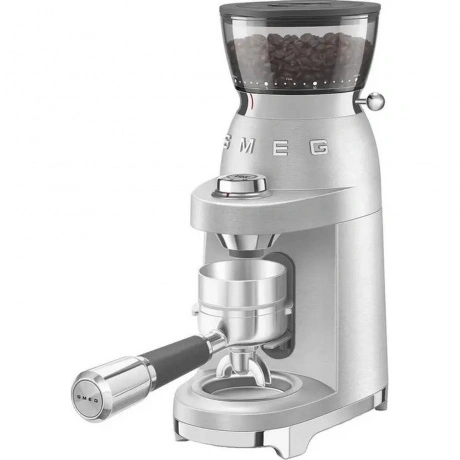 Кофемолка Smeg CGF02SSEU серебро