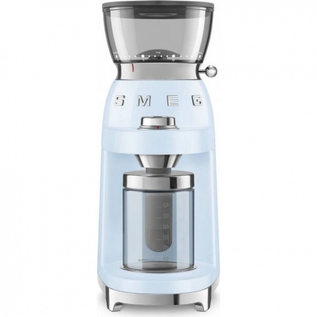 Кофемолка Smeg CGF03PBEU пастельный голубой - фото 1