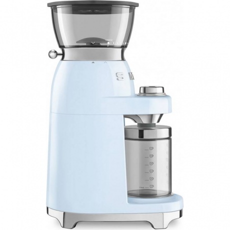 Кофемолка Smeg CGF03PBEU пастельный голубой - фото 4