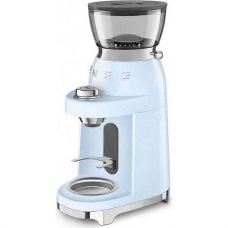 Кофемолка Smeg CGF03PBEU пастельный голубой - фото 6