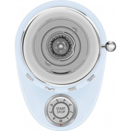 Кофемолка Smeg CGF03PBEU пастельный голубой - фото 10