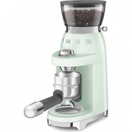 Кофемолка Smeg CGF03PGEU пастельный зеленый - фото 1