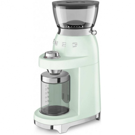 Кофемолка Smeg CGF03PGEU пастельный зеленый - фото 5