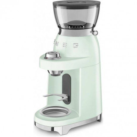 Кофемолка Smeg CGF03PGEU пастельный зеленый - фото 6