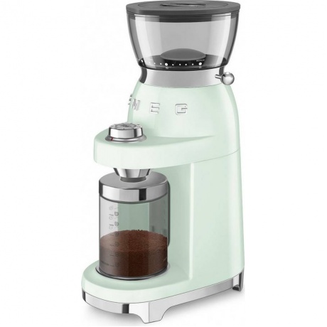 Кофемолка Smeg CGF03PGEU пастельный зеленый - фото 8