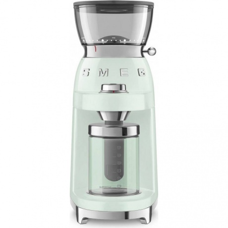 Кофемолка Smeg CGF03PGEU пастельный зеленый - фото 10