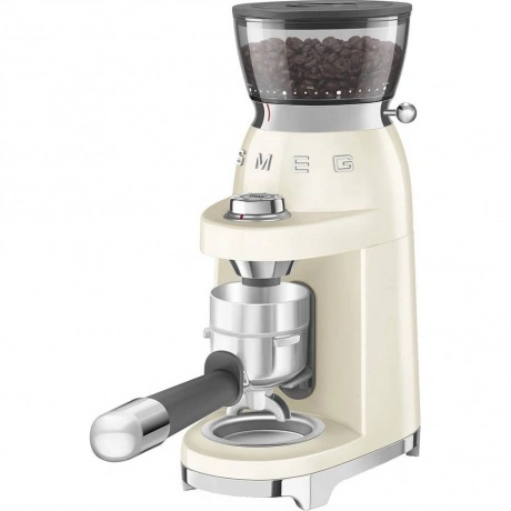 Кофемолка Smeg CGF03CREU кремовый