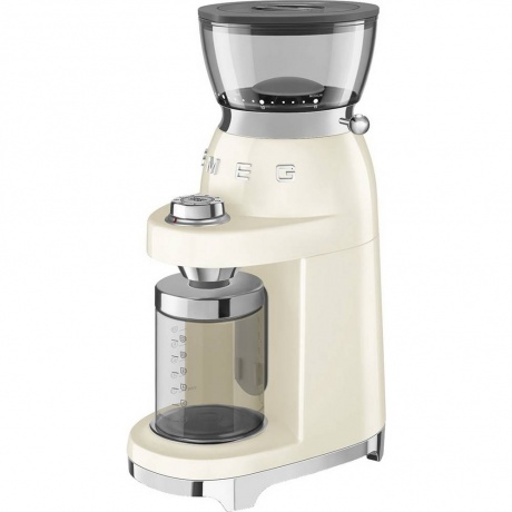 Кофемолка Smeg CGF03CREU кремовый - фото 6
