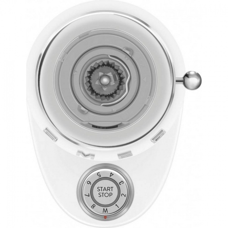 Кофемолка Smeg CGF03WHEU белая - фото 9